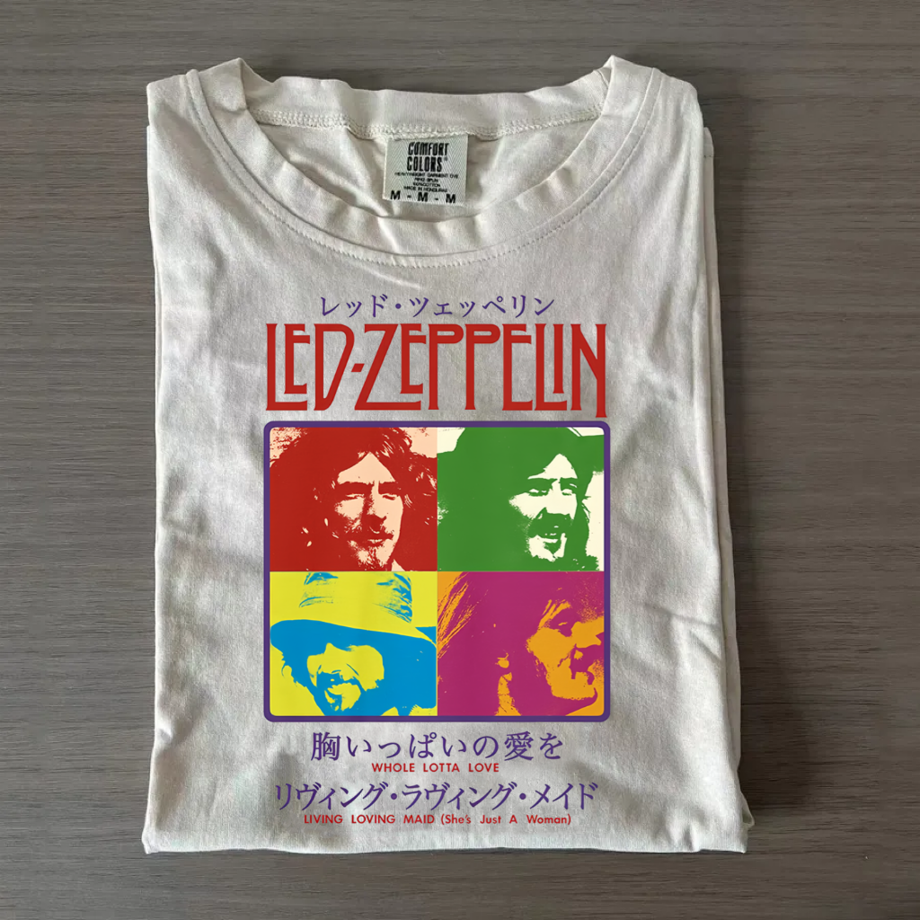 Retro Style Rock Band T-shirt