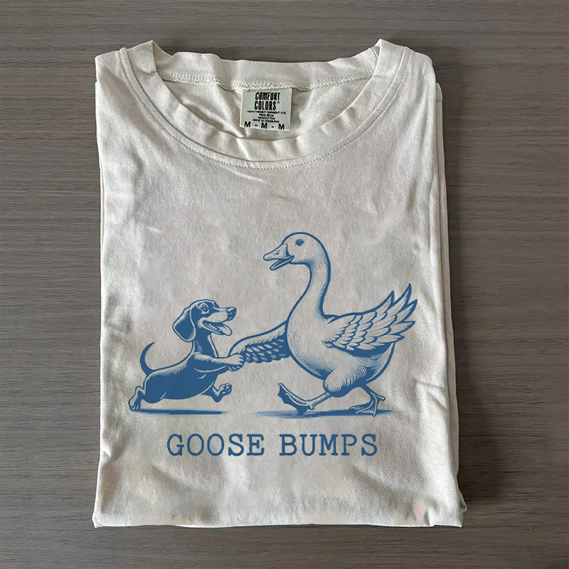 Dachshund Goose Bumps T-shirt