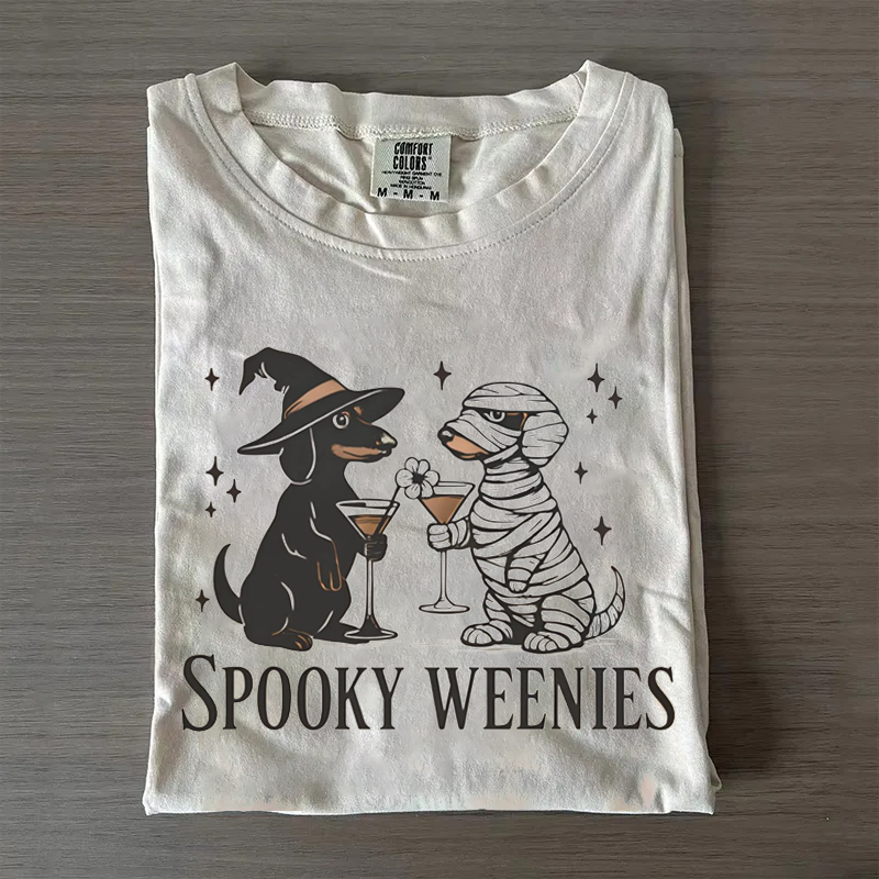 Halloween Dachshund Comfort Colors T-shirt