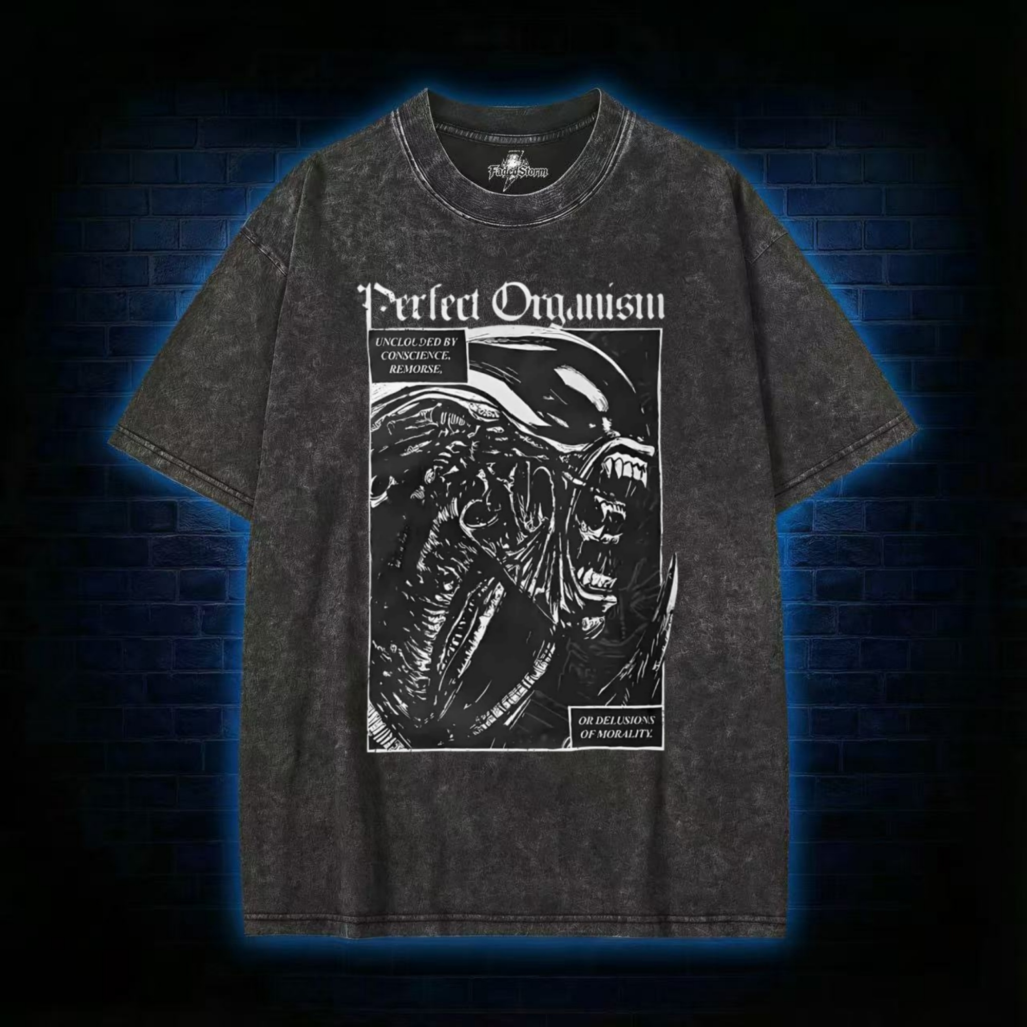Alien Perfect Organism Washed T-shirt