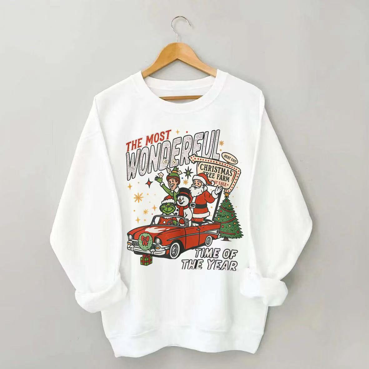 Vintage Christmas Graphic Sweatshirt
