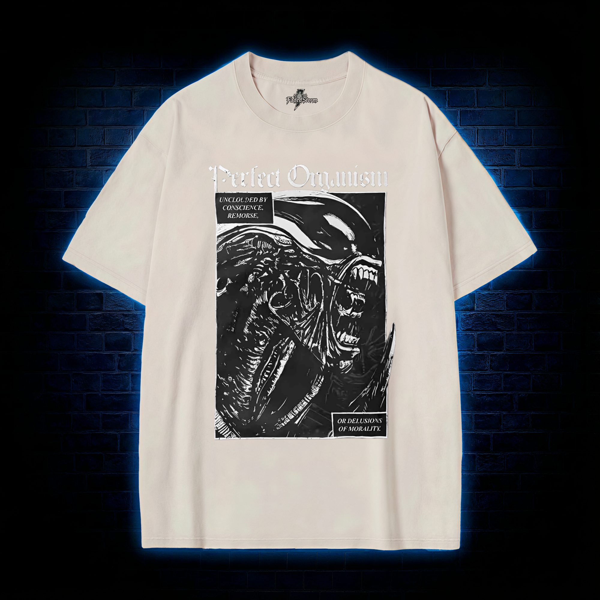 Alien Perfect Organism Washed T-shirt