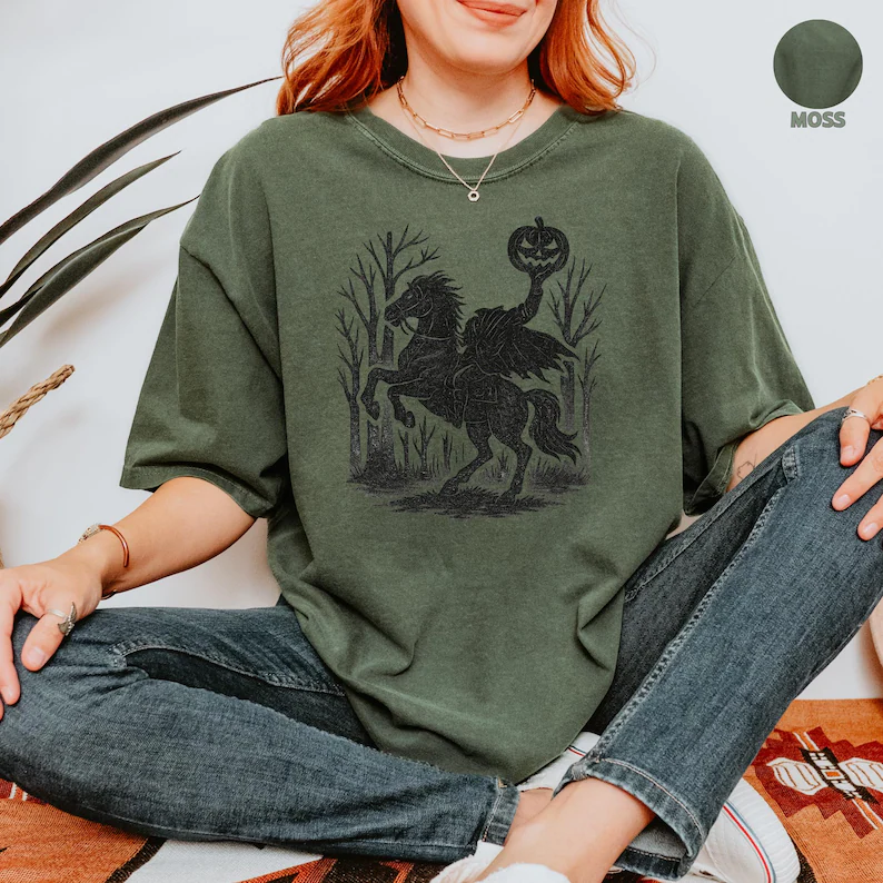 Headless Horseman Halloween T-shirt