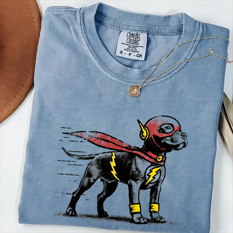 Pitbull Superhero T-shirt