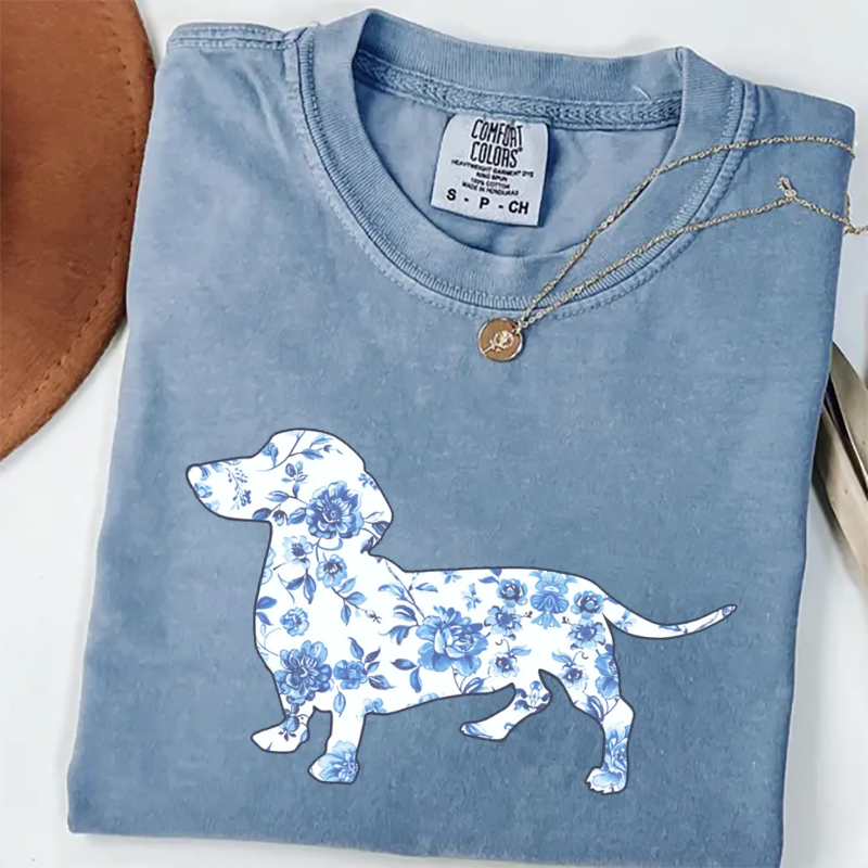 Dachshund Comfort Colors T-shirt