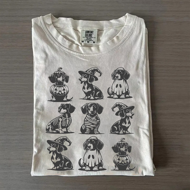 Dachshund Halloween T-shirt