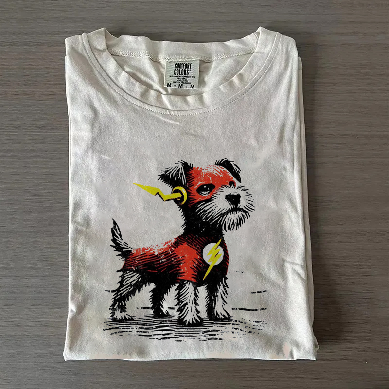 Funny Dog Superhero T-shirt