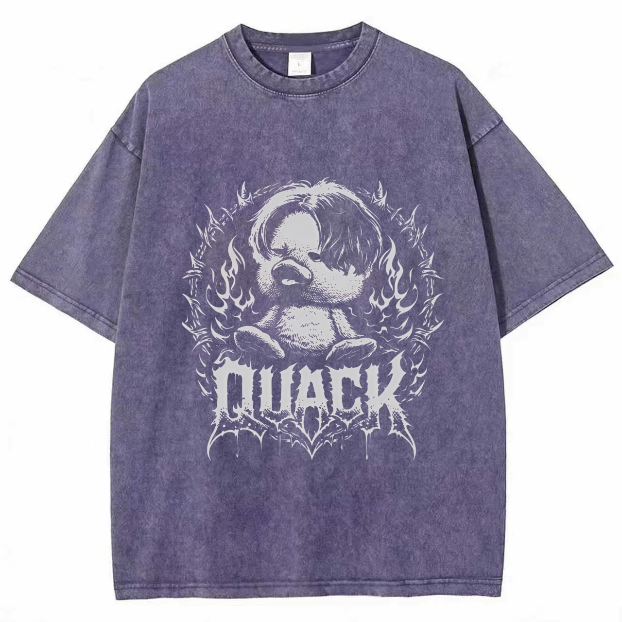 Funny Duck Metal Concert T-Shirt