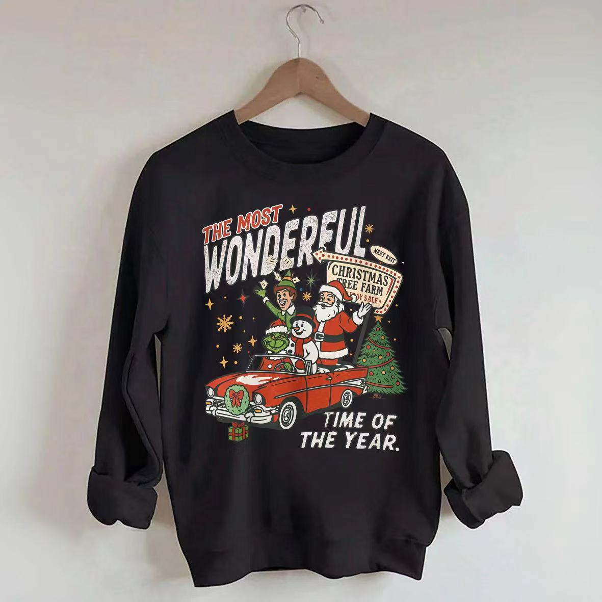 Vintage Christmas Graphic Sweatshirt