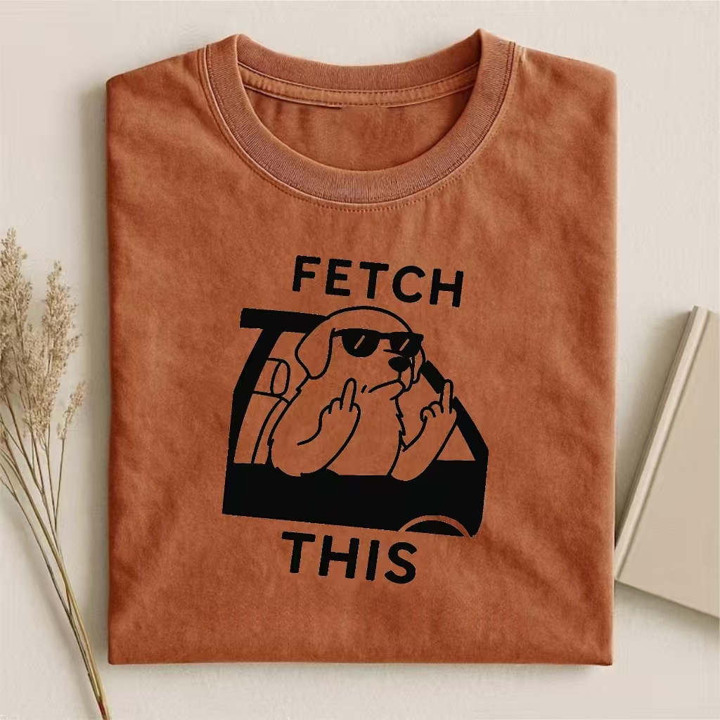 Funny Dog Fetch This T-shirt