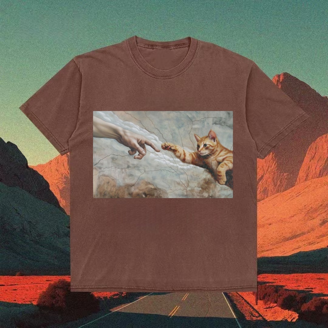 The Creation of Cat Ar T-shirt