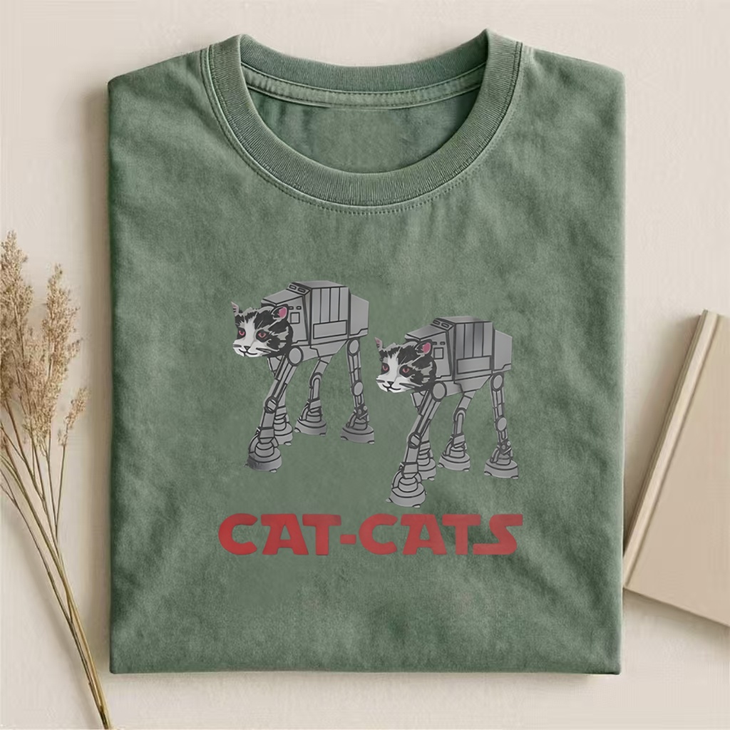 Walking Robot Cat T-shirt