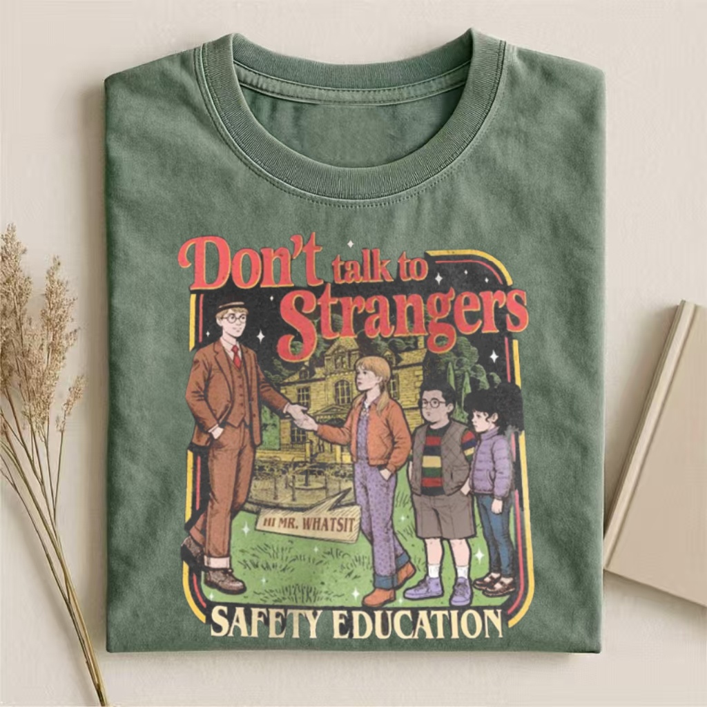 "Don’t Talk To Strangers" Vintage T-Shirt