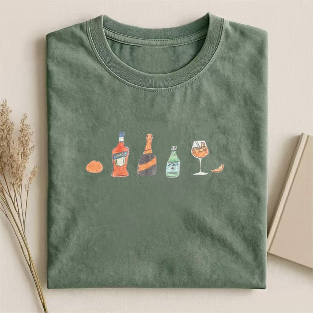 Aperol Spritz Cocktail Lineup T-shirt