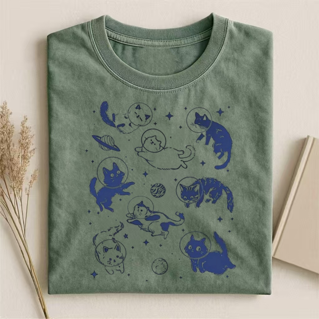 Cats in Space T-shirt