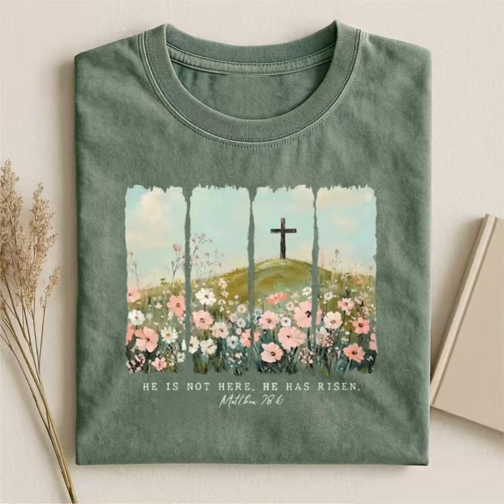 He is not here, he has risen T-shirt