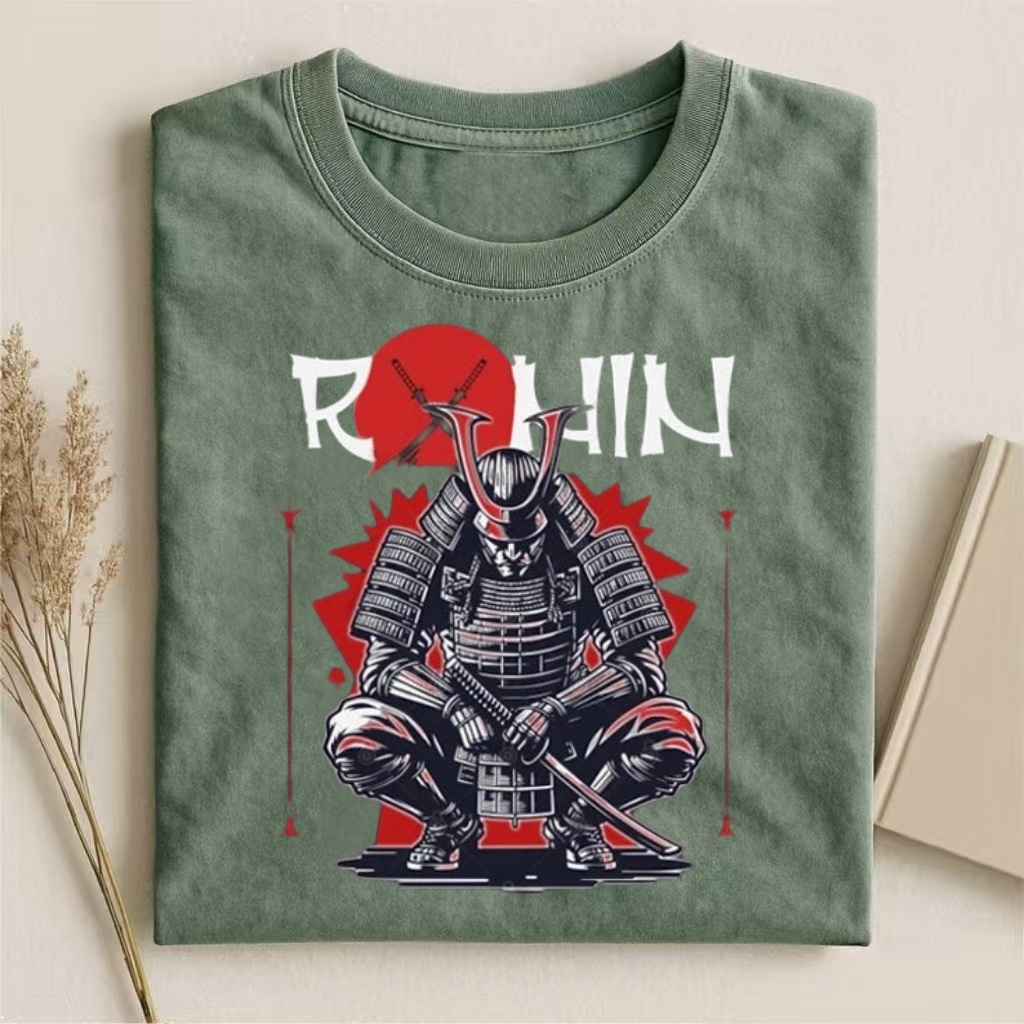 Ronin Samurai Retro Graphic T-shirt