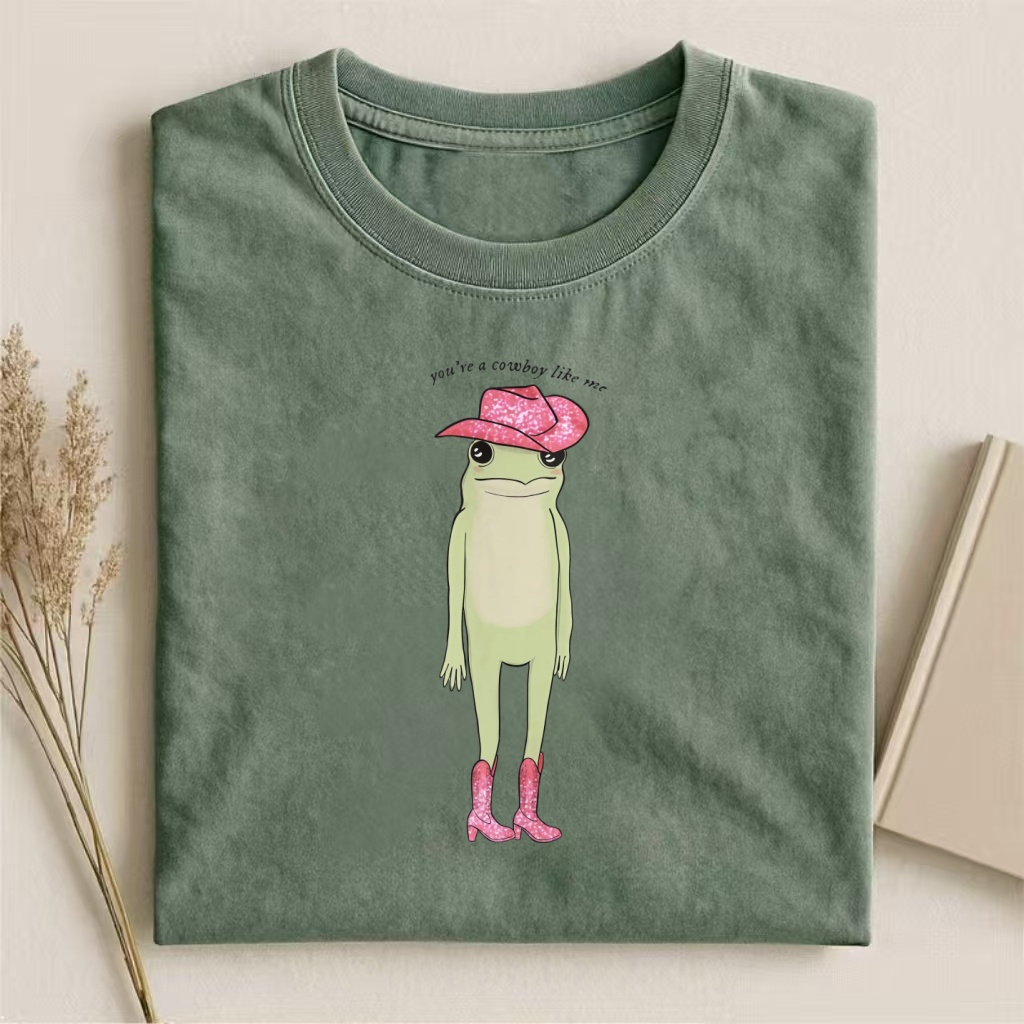 "You're A Cowboy Like Me" Frog T-shirt