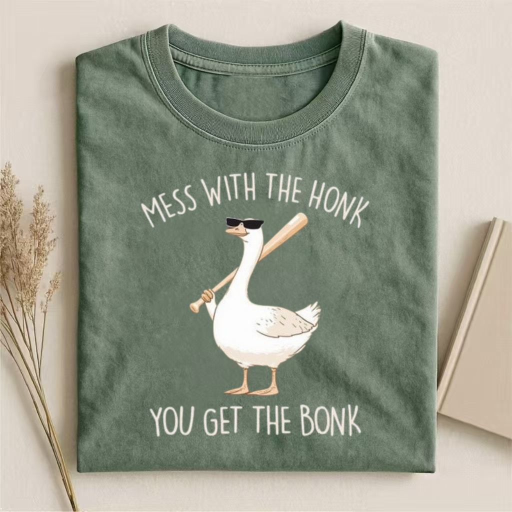 "Mess with the Honk" Goose Meme T-shirt
