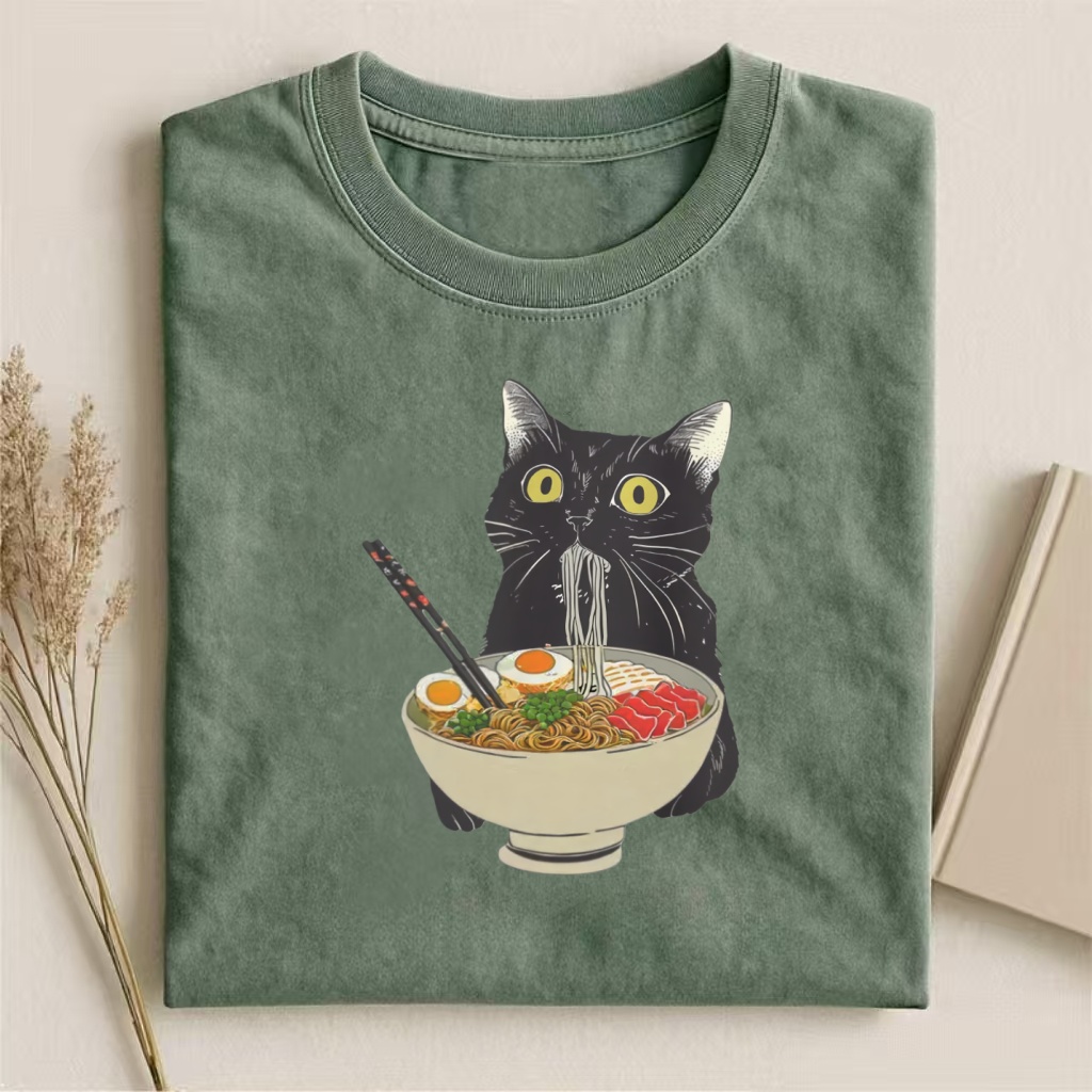 Ramen Cat T-shirt
