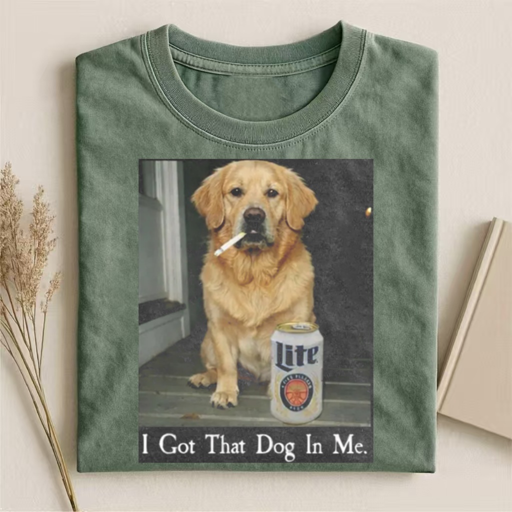 I Got That Dog In Me Golden Retriever T-shirt