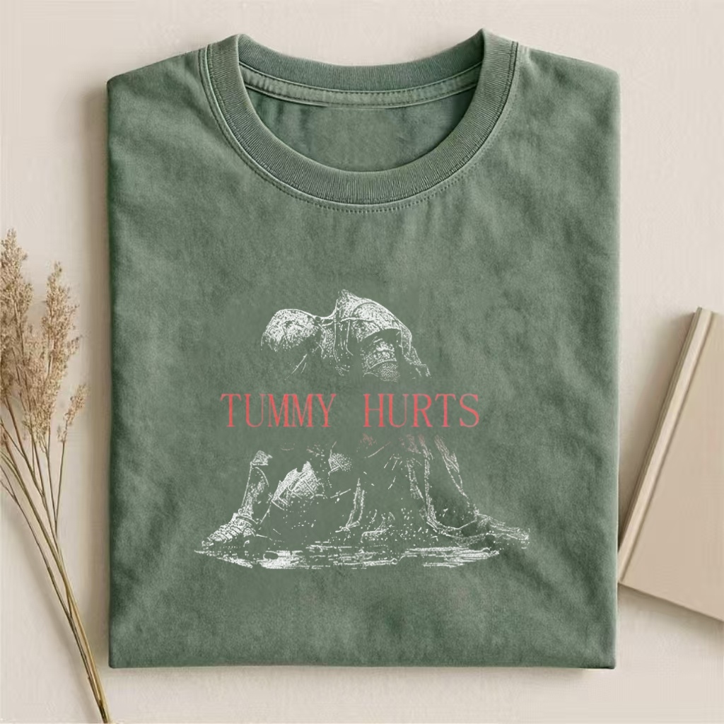 Retro Tummy Hurts T-shirt