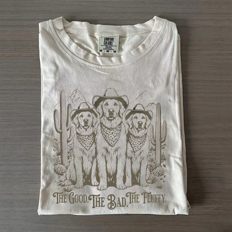 Golden Retriever Cowboy T-shirt