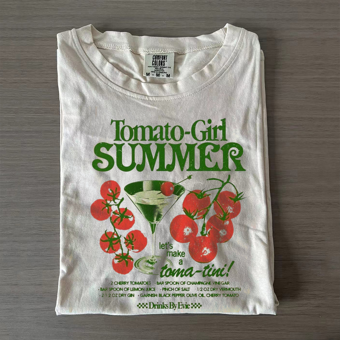 Tomato Girl Summer Graphic T-shirt
