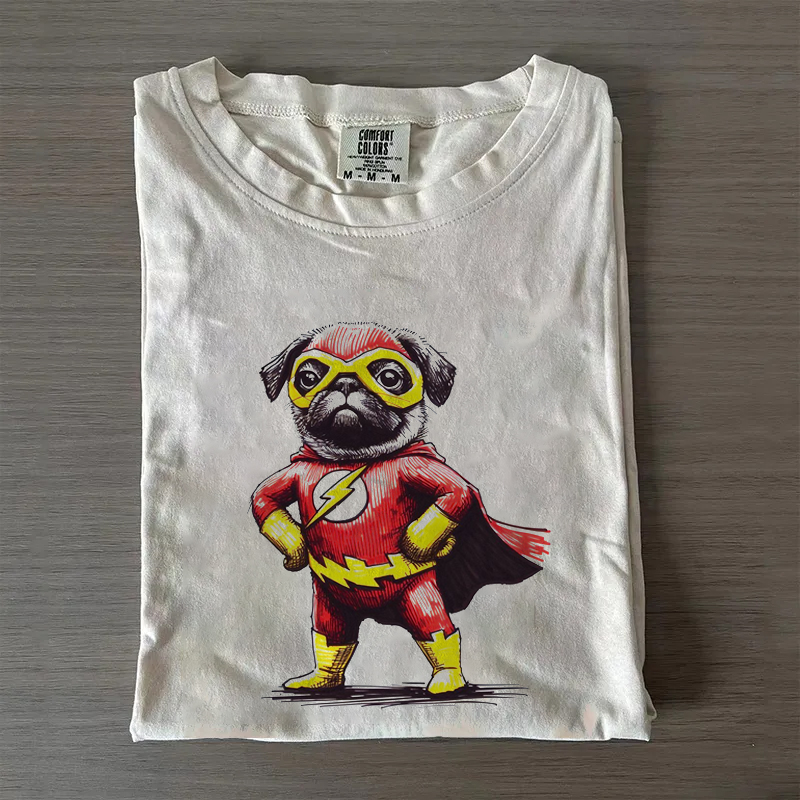Pug Superhero T-shirt