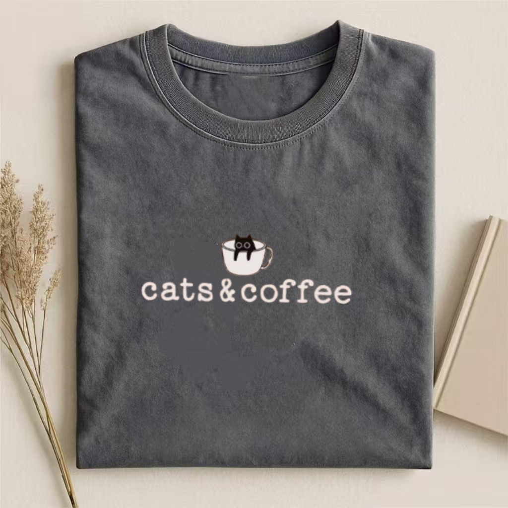 Cats And Coffee T-shirt