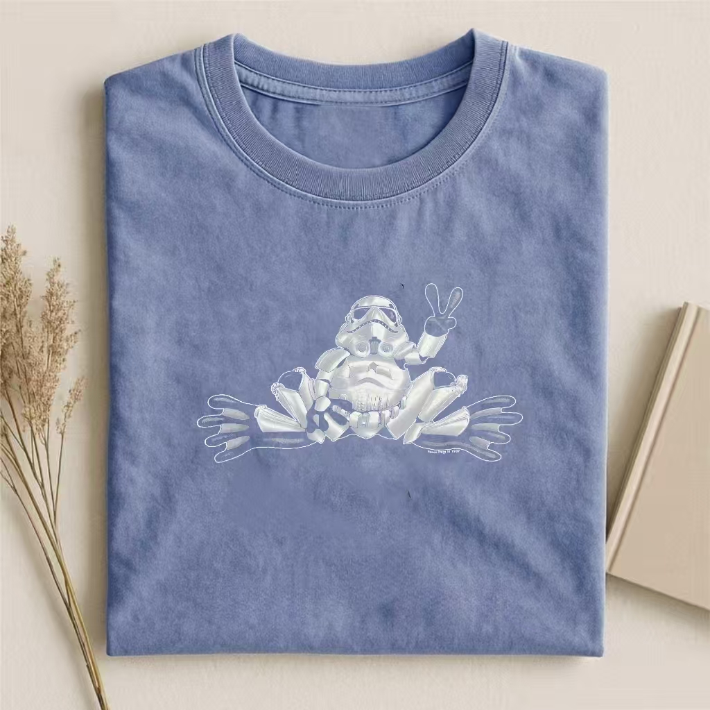 Stormtrooper Frog Mashup Graphic T-shirt