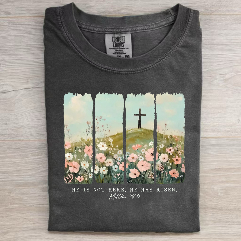 He is not here, he has risen T-shirt