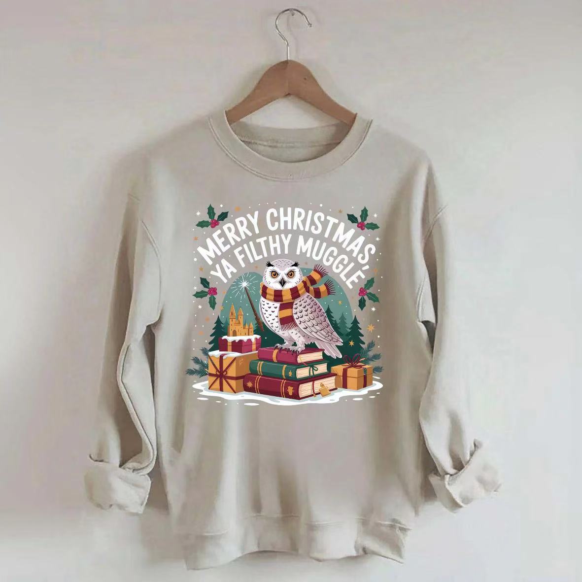 Merry Christmas Ya Filthy Muggle Sweatshirt