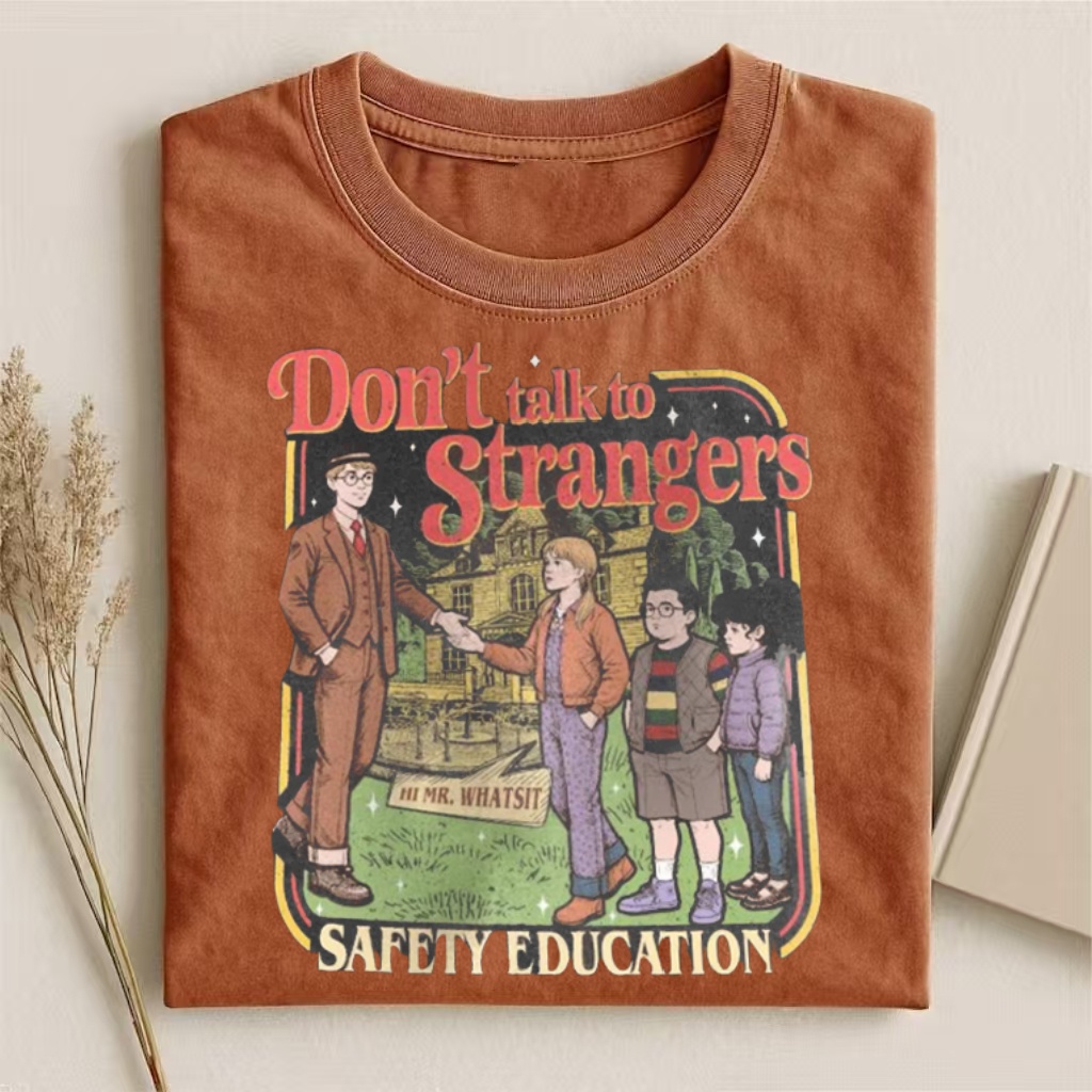 "Don’t Talk To Strangers" Vintage T-Shirt