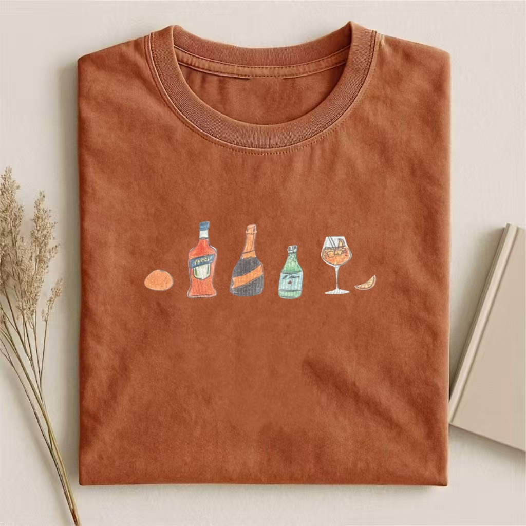 Aperol Spritz Cocktail Lineup T-shirt
