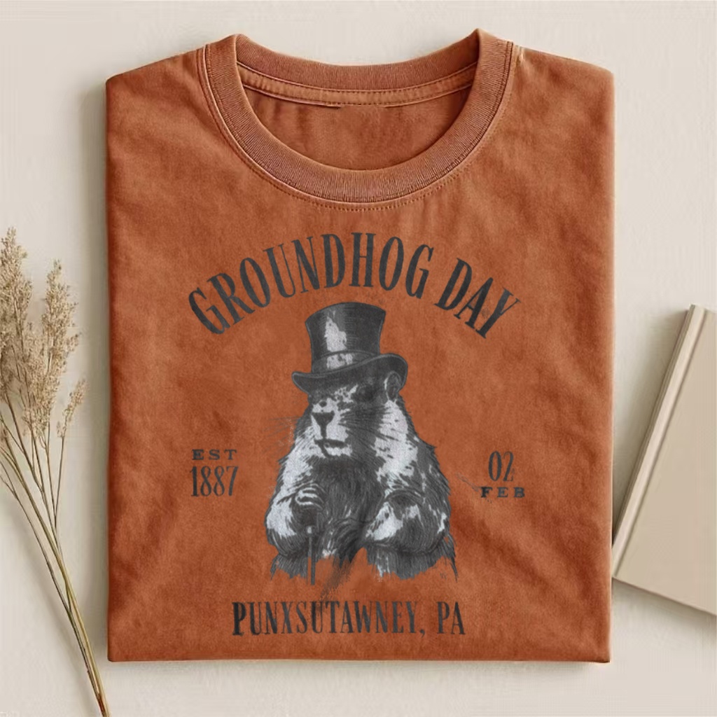 Happy Groundhog Day T-shirt