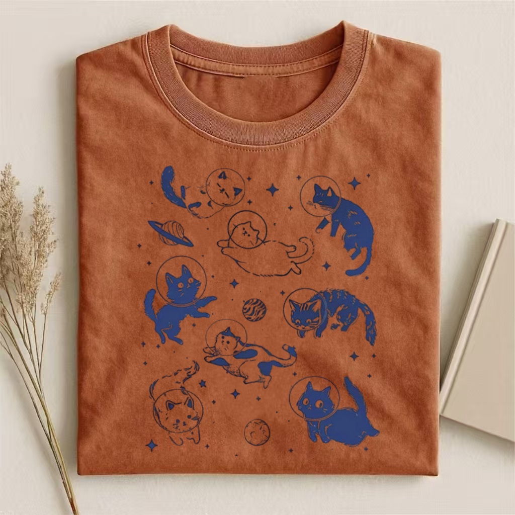 Cats in Space T-shirt