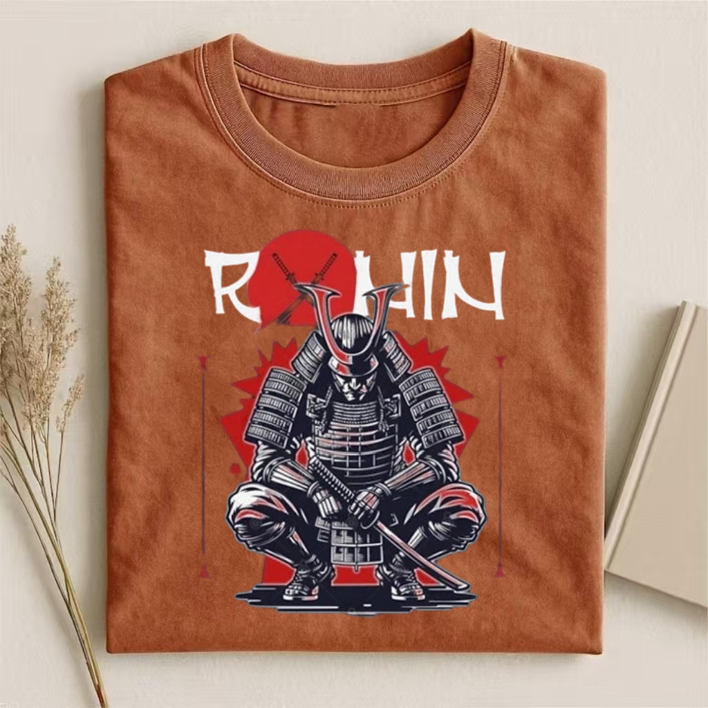 Ronin Samurai Retro Graphic T-shirt