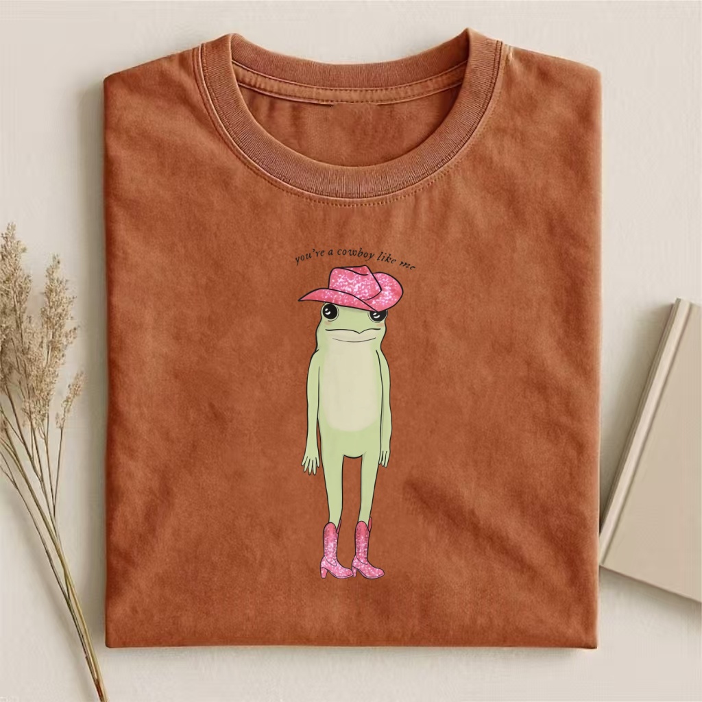 "You're A Cowboy Like Me" Frog T-shirt