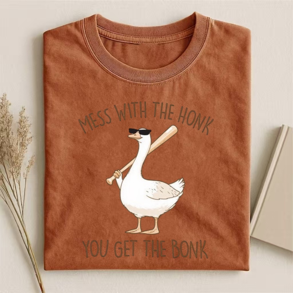 "Mess with the Honk" Goose Meme T-shirt