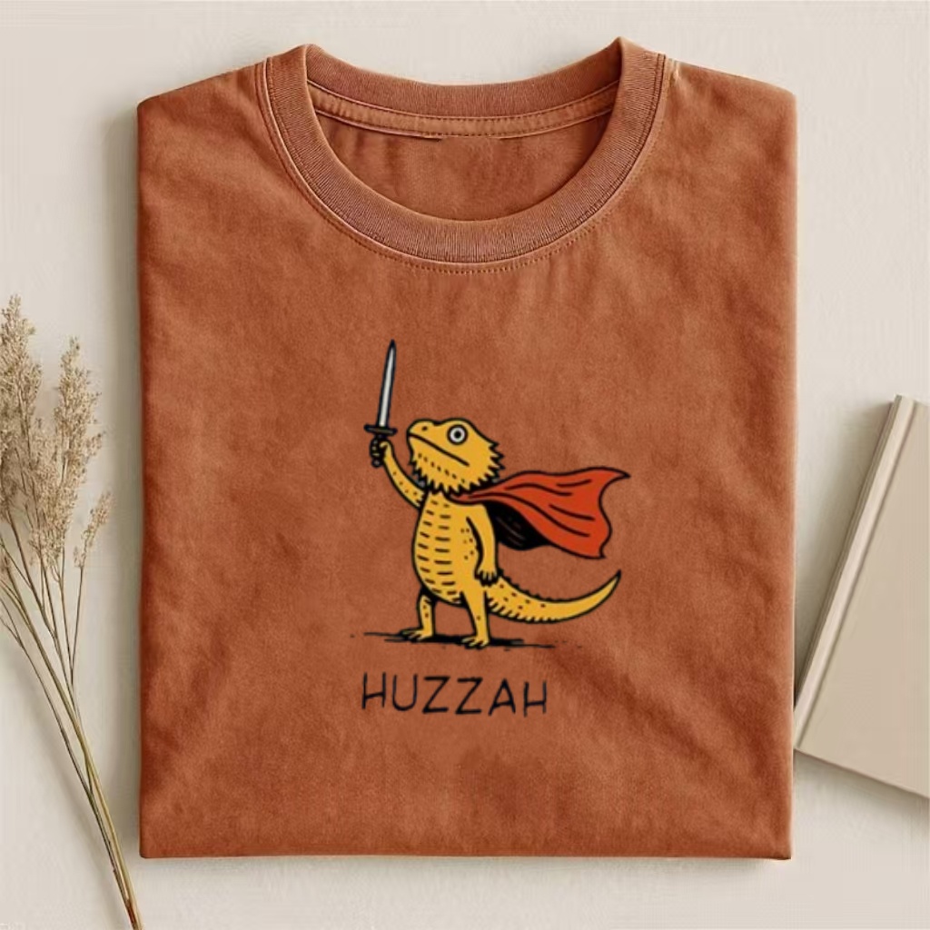 Bearded Dragon Huzzah T-shirt