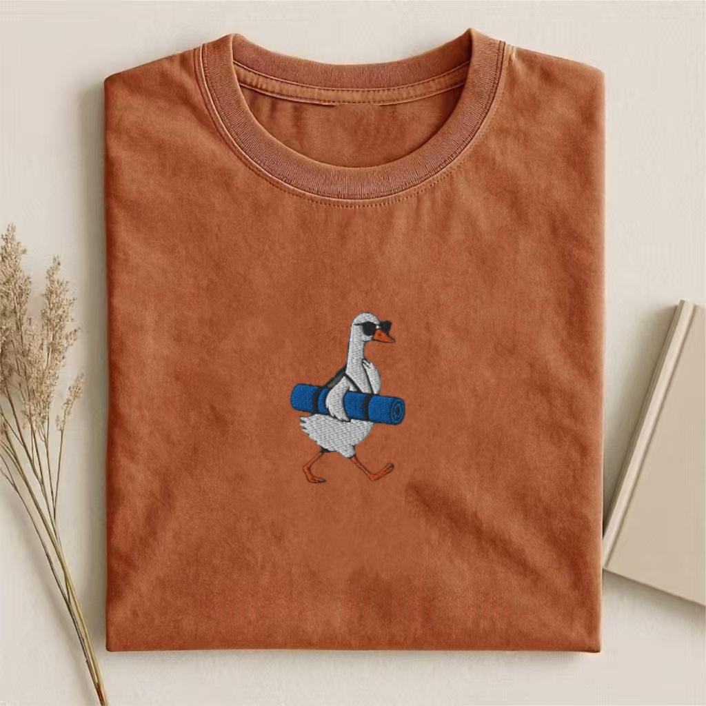 Embroidered Silly Goose T-shirt