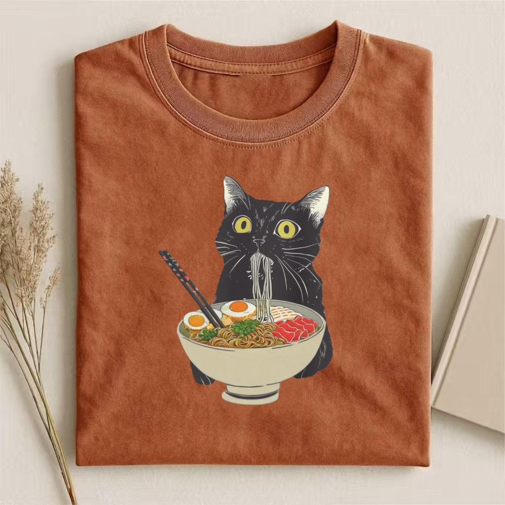 Ramen Cat T-shirt