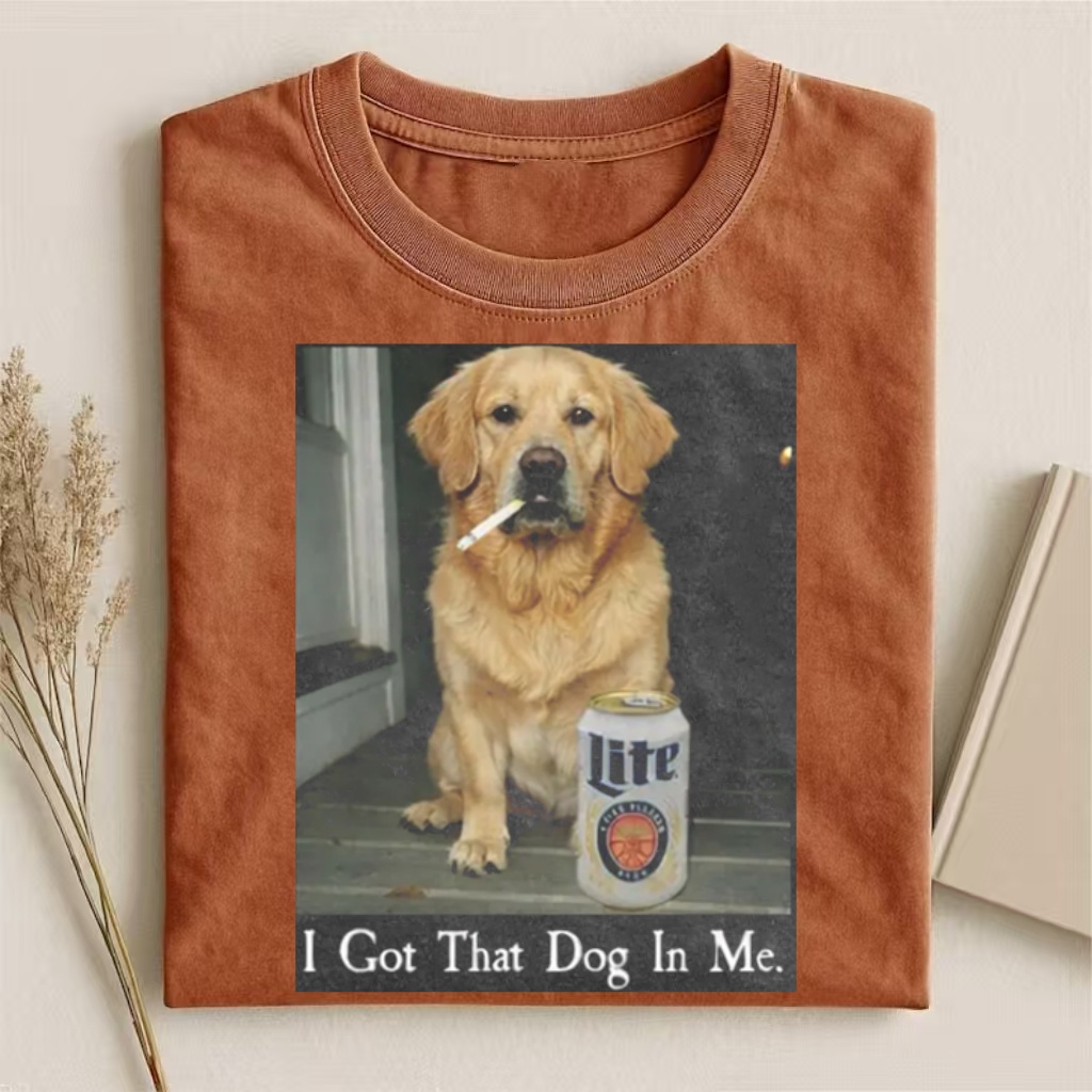 I Got That Dog In Me Golden Retriever T-shirt