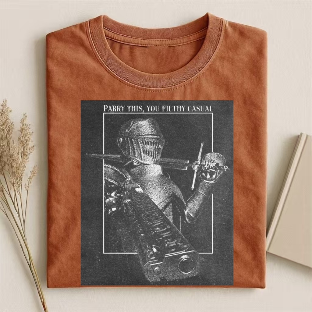 Dark Souls Knight ‘Parry This’ Meme Graphic T-Shirt