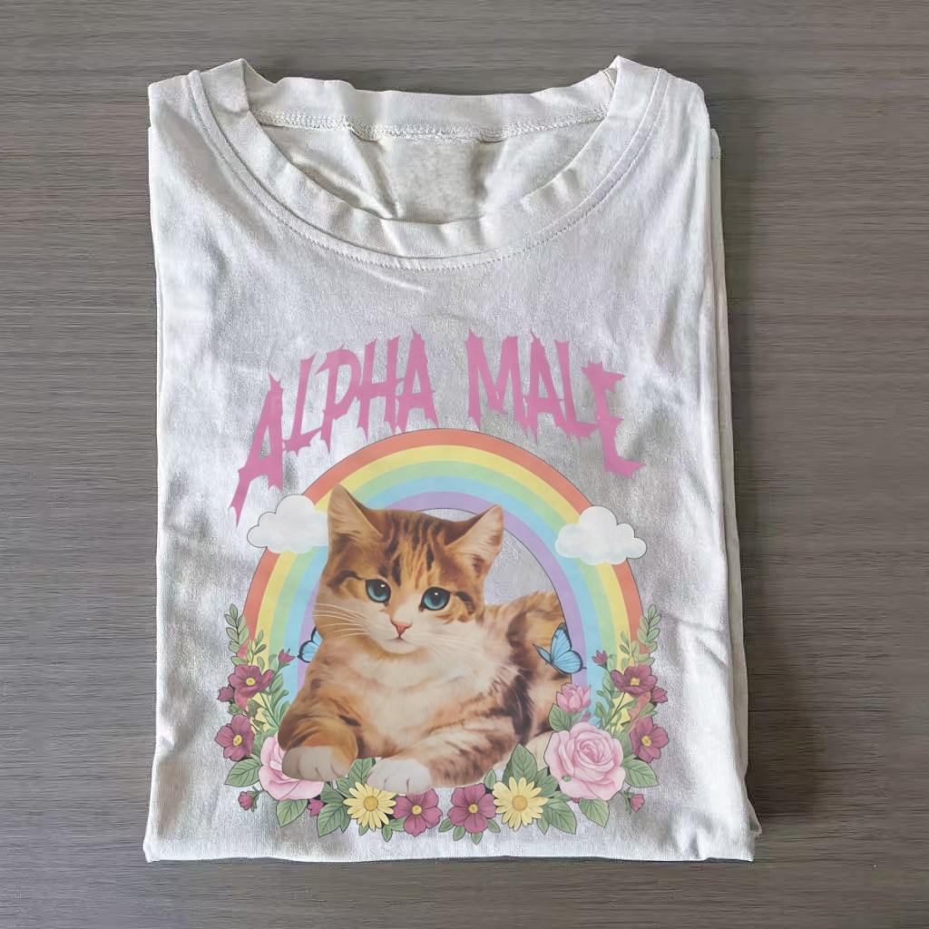 Alpha Male Funny Kitten T-Shirt