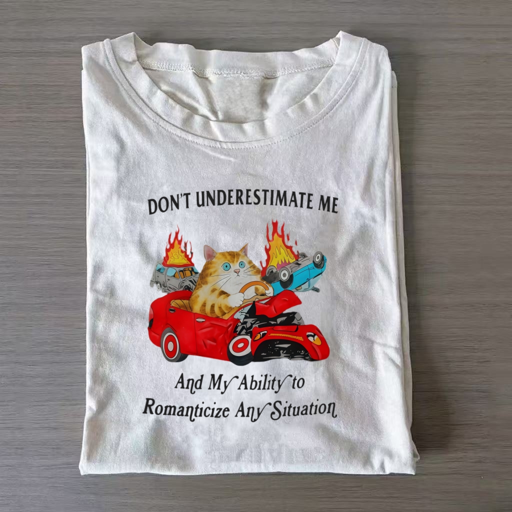 Any Situation Cat T-shirt