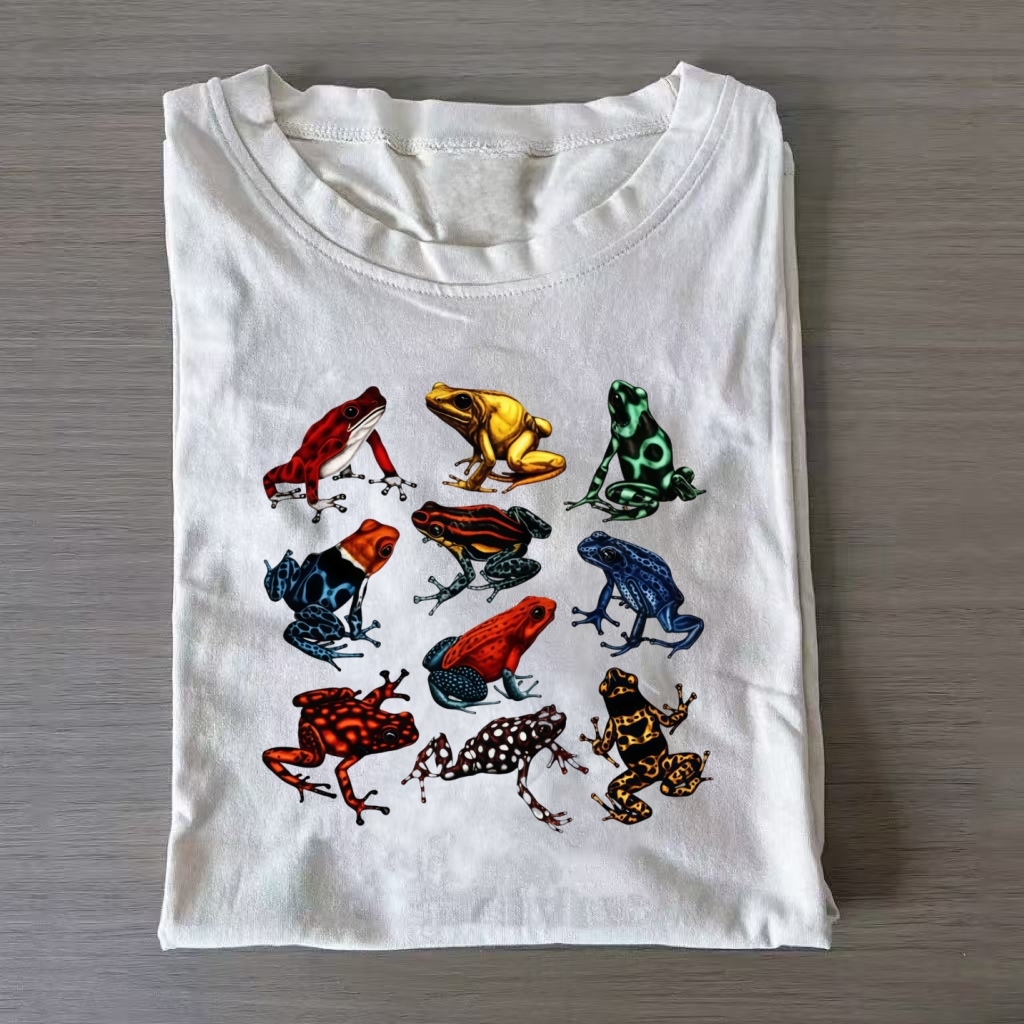 Colorful Poison Dart Frogs T-shirt