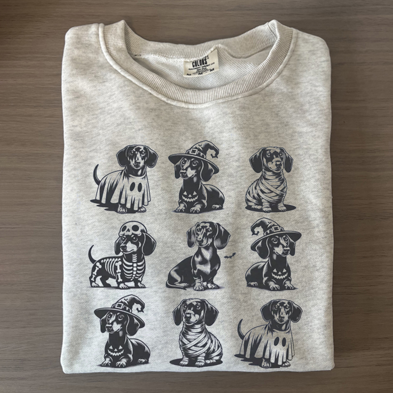 Dachshund Halloween Sweatshirt