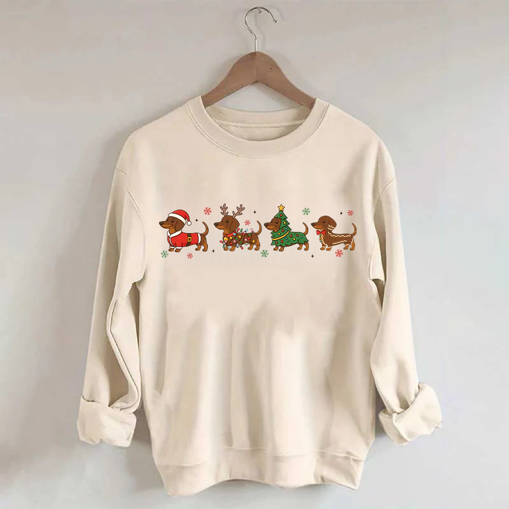 Dachshund Christmas Sweatshirt